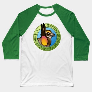 Save the Attwater's Prairie Chicken Baseball T-Shirt